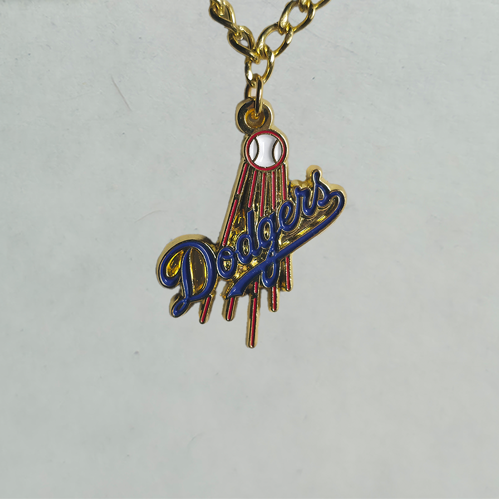 Dodgers chain pin