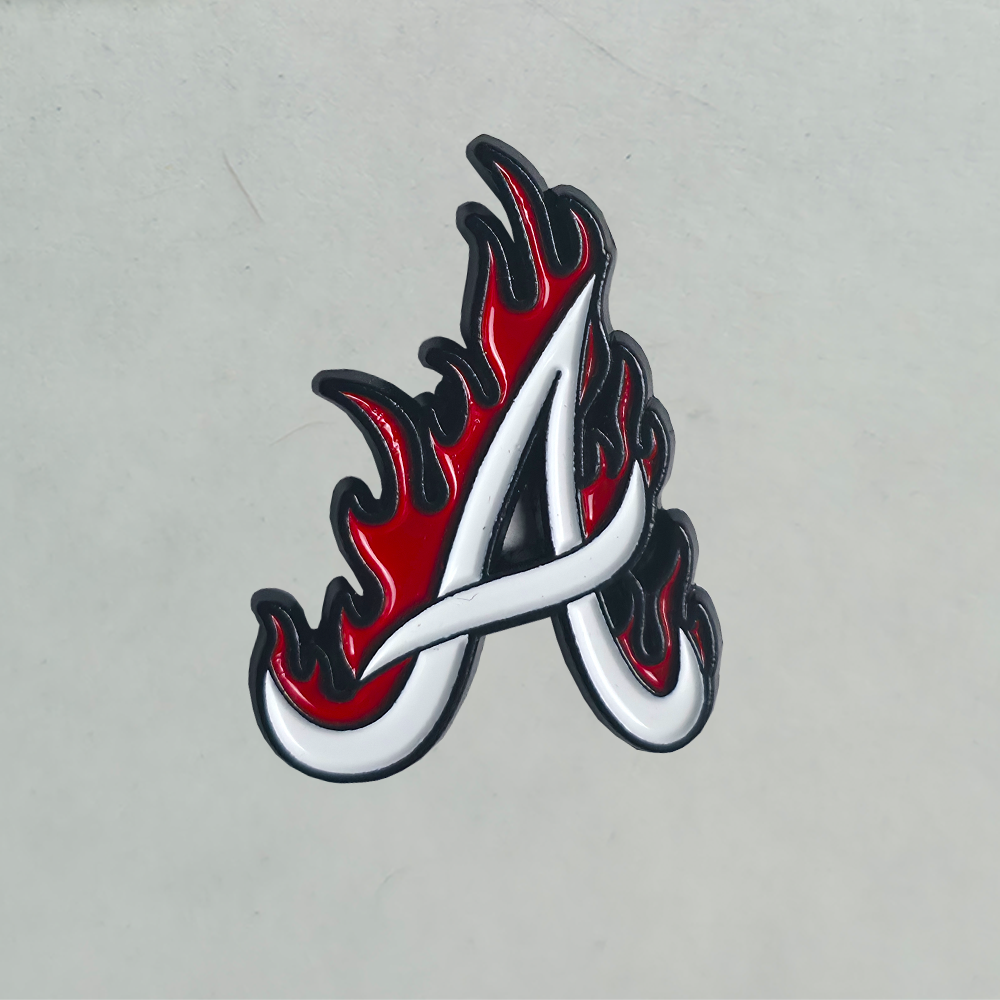 Flame Arizona hat pin