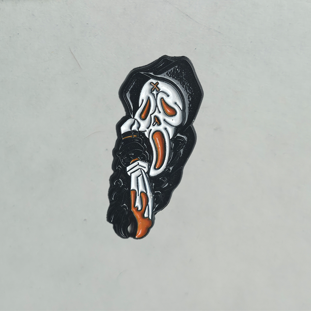 Scream Hat Pin